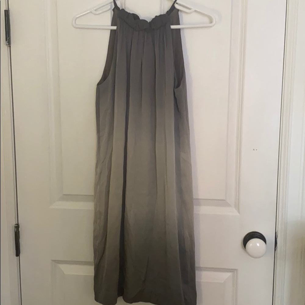 Vince Silk Ombré Dress